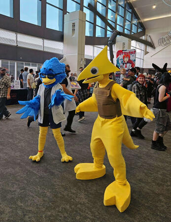 Me (Berdly) and Yellow