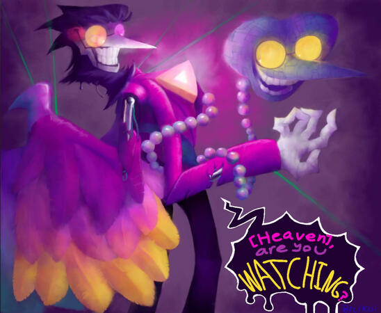 Spamton Neo - Animal Jam Paint (OLDER PIECE)